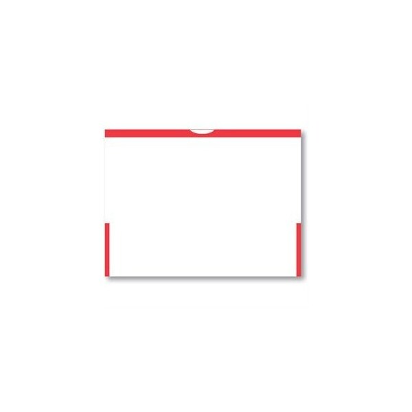 Asp Color Top Detailed Deal Jackets-Plain, 9" X 12", 100 Per Pack: Red Pk 5621-0 - main